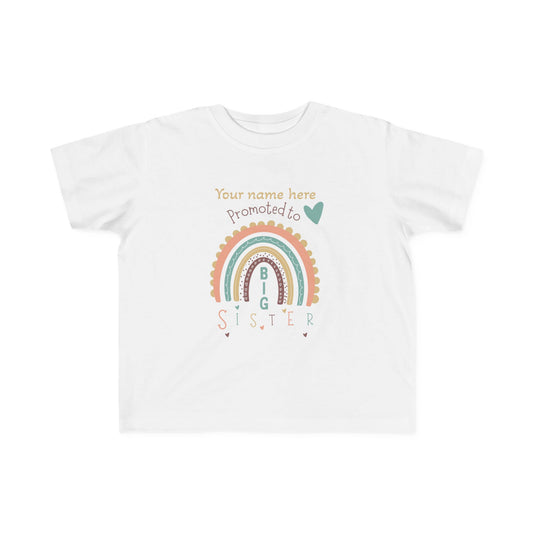 Girl's Tee - Promoted to Big Sister